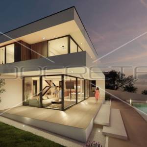 Luksuzna vila sa infinity bazenom, pogled na more,  178,91 m2, Pag