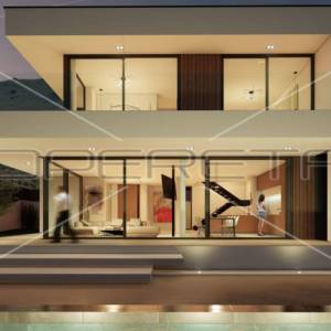 Luksuzna vila sa infinity bazenom, pogled na more,  178,91 m2, Pag