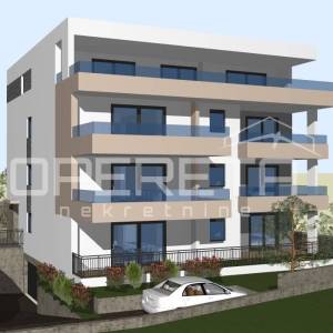 LUKSUZNI PENTHOUSE S POGLEDOM NA MORE I IMPRESIVNOM LOĐOM U ZAPADNOM DIJELU MAKA
