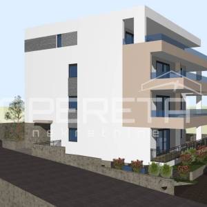 LUKSUZNI PENTHOUSE S POGLEDOM NA MORE I IMPRESIVNOM LOĐOM U ZAPADNOM DIJELU MAKA