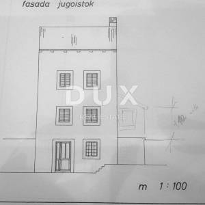 MALI LOŠINJ, CENTAR- Kuća za adaptaciju 90 metara od mora!