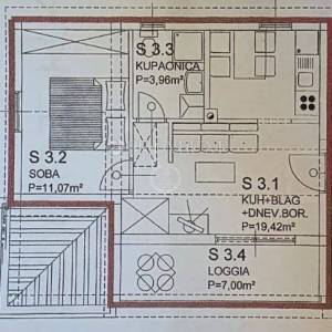 Malinska, namješten apartman na odličnoj lokaciji!