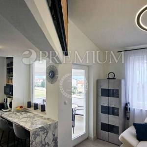 Malinska, namješteni apartman s panoramskim pogledom na more!