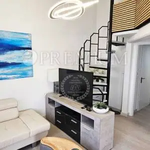 Malinska, namješteni apartman s panoramskim pogledom na more!