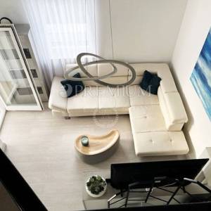Malinska, namješteni apartman s panoramskim pogledom na more!