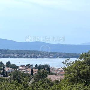 Malinska, prodaja, dvojna kuća, s bazenom i pogledom na more