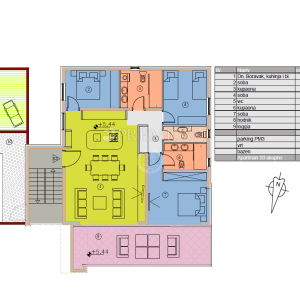 Malinska, prodaja, moderan penthouse s otvorenim pogledom na more! Novogradnja 
