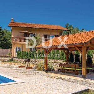 MARINIĆI, GORNJI ZAMET - kuća 180m2 s bazenom i prekrasno uređenom okućnicom 700m2