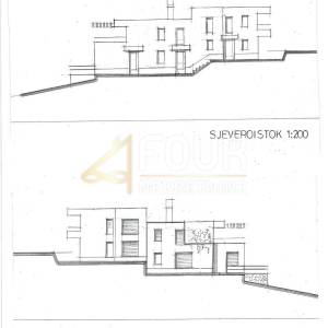 Matulji, građevinsko zemljište s idejnim projektom