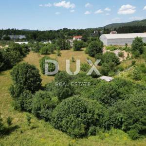 MATULJI, JURDANI, RUPA- građevinsko zemljište 6750m2 s GRAĐ. DOZVOLOM za halu i poslovno stambenu zgradu
