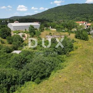 MATULJI, JURDANI, RUPA- građevinsko zemljište 6750m2 s GRAĐ. DOZVOLOM za halu i poslovno stambenu zgradu
