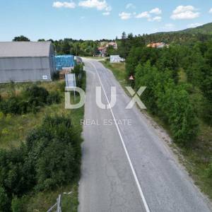 MATULJI, JURDANI, RUPA- građevinsko zemljište 9000m2 s GRAĐ. DOZVOLOM za halu i poslovno stambenu zgradu