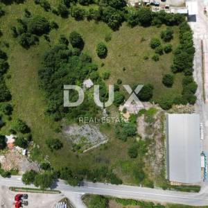 MATULJI, JURDANI, RUPA- građevinsko zemljište 9000m2 s GRAĐ. DOZVOLOM za halu i poslovno stambenu zgradu