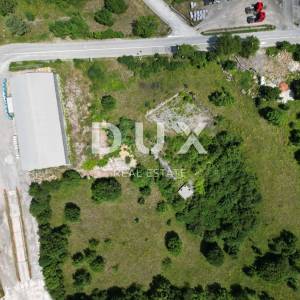 MATULJI, JURDANI, RUPA- građevinsko zemljište 9000m2 s GRAĐ. DOZVOLOM za halu i poslovno stambenu zgradu