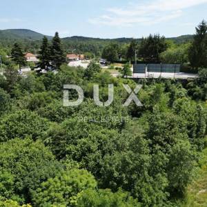 MATULJI, JURDANI, RUPA- građevinsko zemljište 9000m2 s GRAĐ. DOZVOLOM za halu i poslovno stambenu zgradu