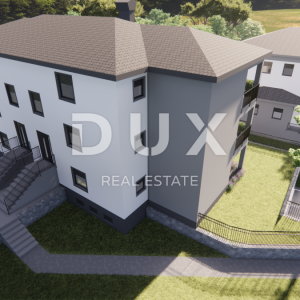 MATULJI, JUŠIĆI, JURDANI- stan 2. kat 83,43 m2 u novogradnji DB+2S s okućnicom 
