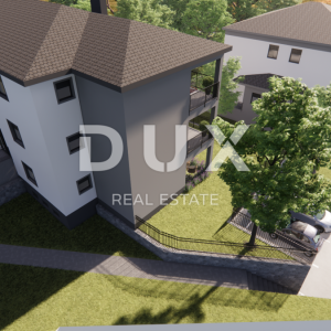 MATULJI, JUŠIĆI, JURDANI- stan 2. kat 83,43 m2 u novogradnji DB+2S s okućnicom 