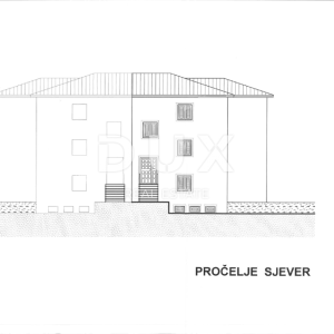MATULJI, JUŠIĆI, JURDANI- stan 2. kat 87,74 m2 u novogradnji DB+2S s okućnicom 