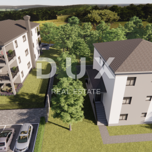 MATULJI, JUŠIĆI, JURDANI- stan 2. kat 87,74 m2 u novogradnji DB+2S s okućnicom 