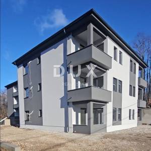 MATULJI, JUŠIĆI, JURDANI- stan prizemlje 62,34 m2 u novogradnji DB+2S s okućnicom
