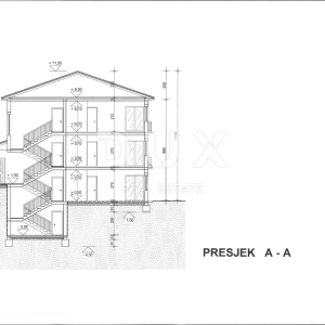 MATULJI, JUŠIĆI, JURDANI- stan prizemlje 62,34 m2 u novogradnji DB+2S s okućnicom