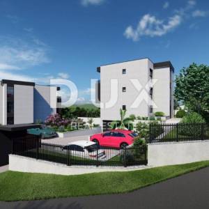 MATULJI, KASTAV, RUBEŠI- građevinsko zemljište 1900m2 s zgradom u izgradnji 600m2 sa 3 prostrana stana s panoramskim pogledom n...