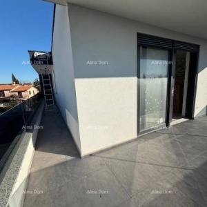 Medulin, novogradnja – stan s pogledom na more, 350 m od mora