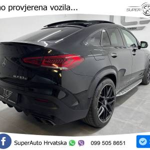 Mercedes AMG GLE Coupe 63 S 4M Aut. 612 KS, ZRAČNI+ACC+LED+GR SJED+360+PANO