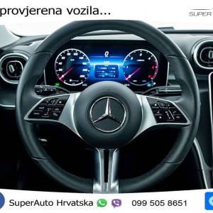 Mercedes C 200d T Aut. Avantgarde 163 KS, LED+KAM+GR SJED+TEM+VIRT