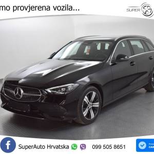 Mercedes C 200d T Aut. Avantgarde 186 KS, LED+KAM+GR SJED+VIRT+ASIST