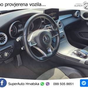 Mercedes C 250d Coupe 4M Aut. AMG 204 KS, REG 11/25 KAM+LED+TEM+NAVI