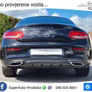 Mercedes C 250d Coupe 4M Aut. AMG 204 KS, REG 11/25 KAM+LED+TEM+NAVI