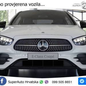 Mercedes E 300d Coupe 4M 9G-Tronic AMG 265 KS, LED+360+GR SJED+PANO+VIRT