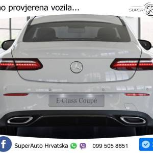 Mercedes E 300d Coupe 4M 9G-Tronic AMG 265 KS, LED+360+GR SJED+PANO+VIRT