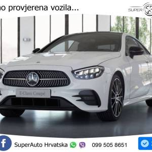 Mercedes E 300d Coupe 4M 9G-Tronic AMG 265 KS, LED+360+GR SJED+PANO+VIRT