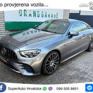 Mercedes E 400d Coupe 4M Aut. AMG 330 KS, ACC+360+GR SJED+PANO+HEAD+VIRT