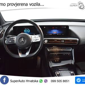 Mercedes EQC 400 4M Aut. 2xAMG Line 408 KS, ACC+LED+KAM+GR SJED+VIRT+ASIST