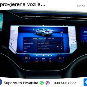 Mercedes EQS 580 120 kWh 4M Advanced+ 523 KS, ZRAČNI+PANO+4xGR SJED+360+HEAD