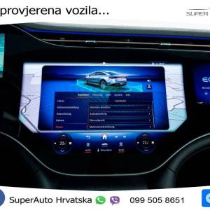 Mercedes EQS 580 120 kWh 4M Advanced+ 523 KS, ZRAČNI+PANO+4xGR SJED+360+HEAD