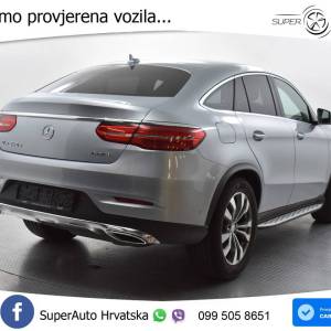 Mercedes GLE Coupe 350d 4M Aut. 258 KS, ZRAČNI+LED+KAM+GR SJED+NAVI