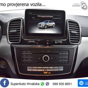 Mercedes GLE Coupe 350d 4M Aut. 258 KS, ZRAČNI+LED+KAM+GR SJED+NAVI