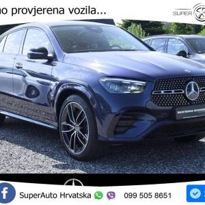 Mercedes GLE Coupe 450d 4M AMG+ 367 KS, ZRAČNI+ACC+4xGR SJED+360+PANO+HEAD