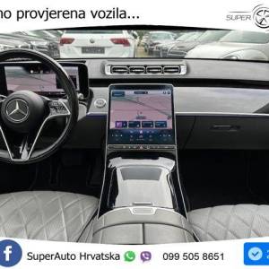 Mercedes S 350d 4M Aut. 286 KS, ZRAČNI+ACC+360+LED+4xGR SJED+PANO+HEAD