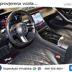 Mercedes S 350d 4M Aut. AMG 286 KS, ZRAČNI+ACC+LED+360+4xGR SJED+HEAD+PANO