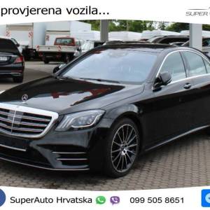 Mercedes S 350d 4M Aut. AMG 286 KS, ZRAČNI+ACC+360+LED+4xGR SJED+HEAD+PANO