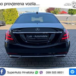 Mercedes S 350d Aut. 286 KS, ZRAČNI+ACC+LED+360+4xGR SJED+HEAD+PANO