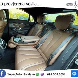 Mercedes S 350d Aut. 286 KS, ZRAČNI+ACC+LED+360+4xGR SJED+HEAD+PANO