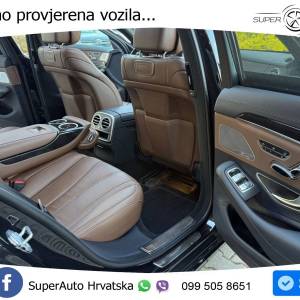 Mercedes S 350d Aut. 286 KS, ZRAČNI+ACC+LED+360+4xGR SJED+HEAD+PANO