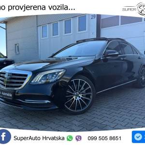 Mercedes S 350d Aut. 286 KS, ZRAČNI+ACC+LED+360+4xGR SJED+HEAD+PANO