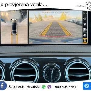 Mercedes S 350d Aut. 286 KS, ZRAČNI+ACC+LED+360+4xGR SJED+HEAD+PANO